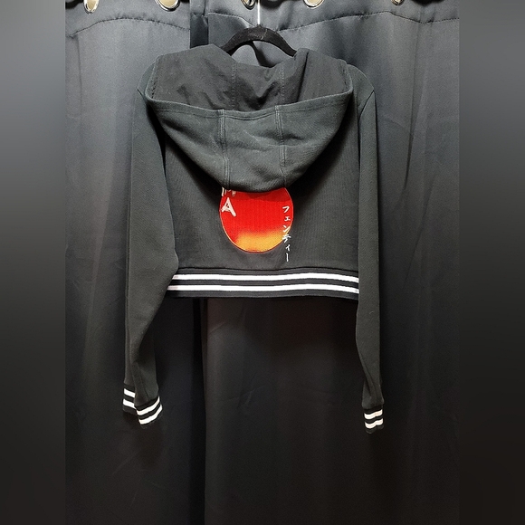 Puma By Rihanna Fenty Rising Sun Lace-Up Hoodie Sweatshirt - Picture 3 of 8